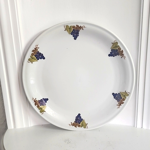 Elegant Apilco Porcelain France Grape & Fruit Strainer Bowl and Plate. Set of 2 - Picture 3 of 6